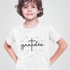 Camiseta Infantil Gratidão