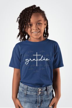 Camiseta Infantil Gratidão