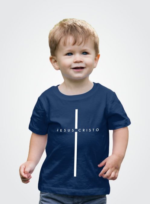 Camiseta Infantil Jesus Cristo