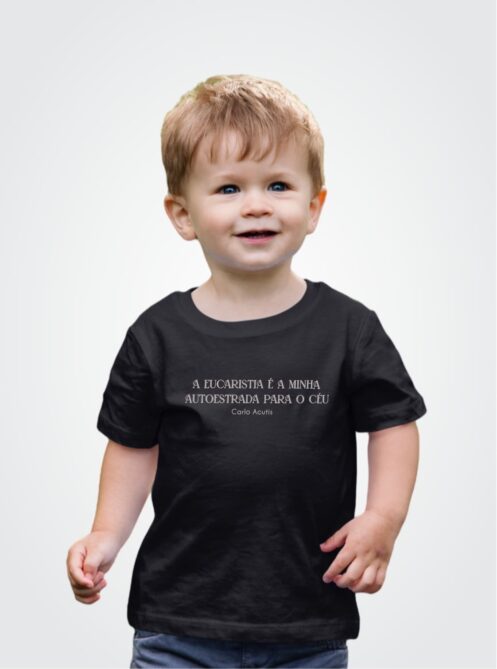 Camiseta Infantil Carlo Acutis - Imagem 2
