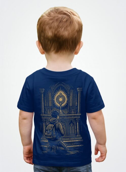 Camiseta Infantil Carlo Acutis - Imagem 3