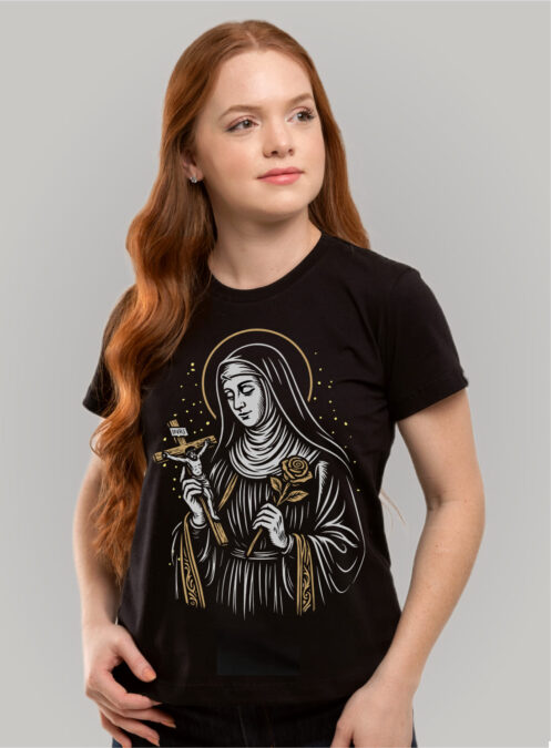 Babylook Santa Rita de Cássia - Imagem 2