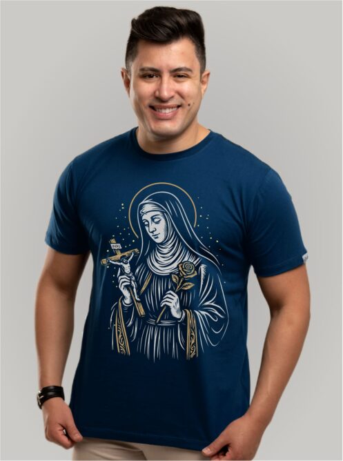 Camiseta Santa Rita de Cássia - Imagem 2