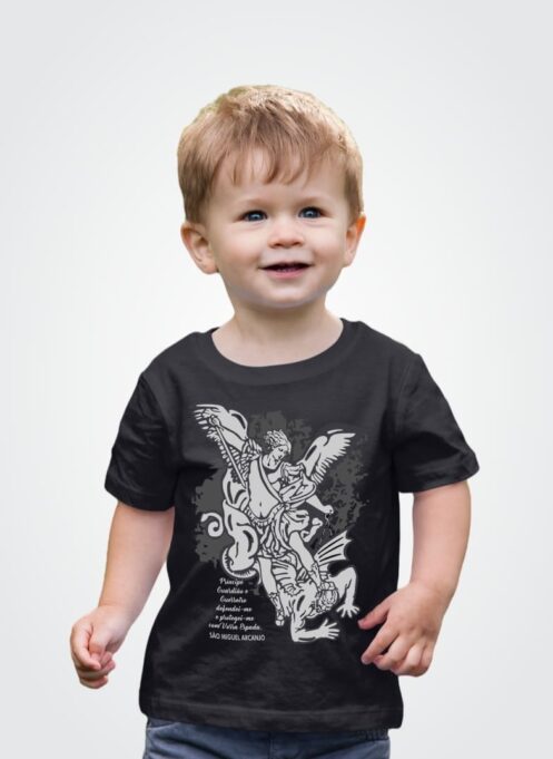 Camiseta Infantil São Miguel Arcanjo - Imagem 5