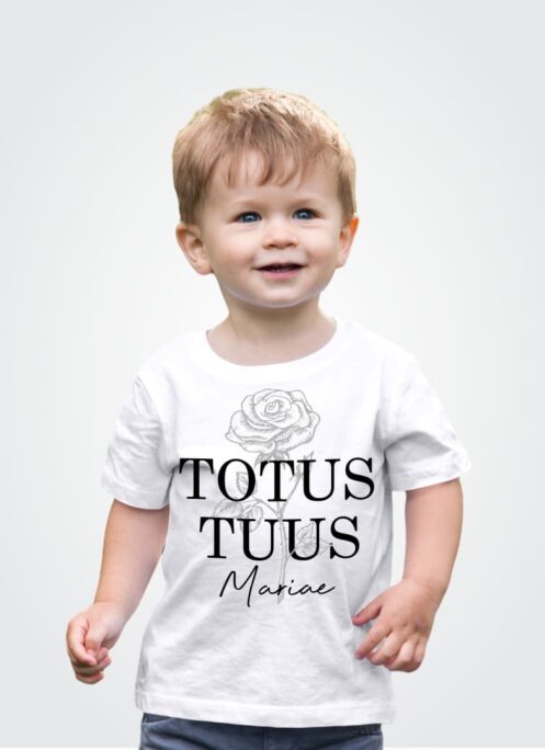 Camiseta Infantil - Totus Tuus - Imagem 4