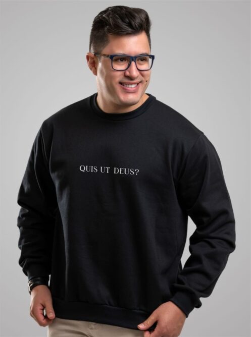 Moletom Unissex | Quem Como Deus? - Imagem 2
