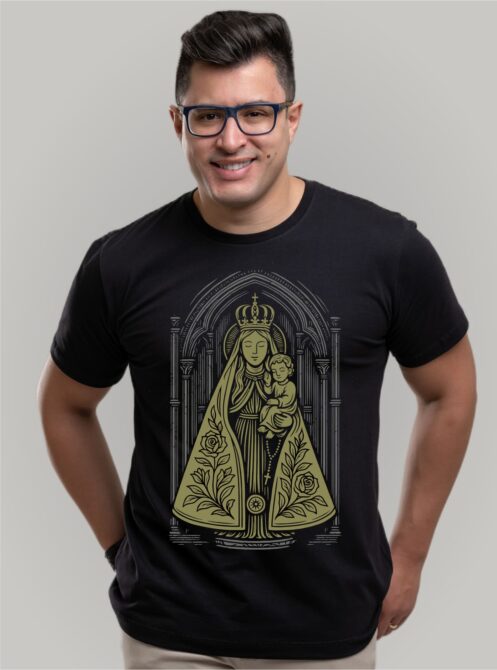 Camiseta Nossa Senhora de Nazaré - Imagem 2