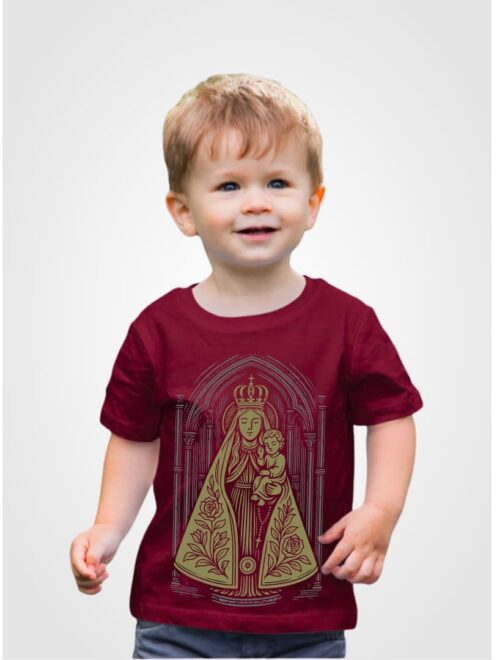 Camiseta Infantil - Nossa Senhora de Nazaré - Imagem 4
